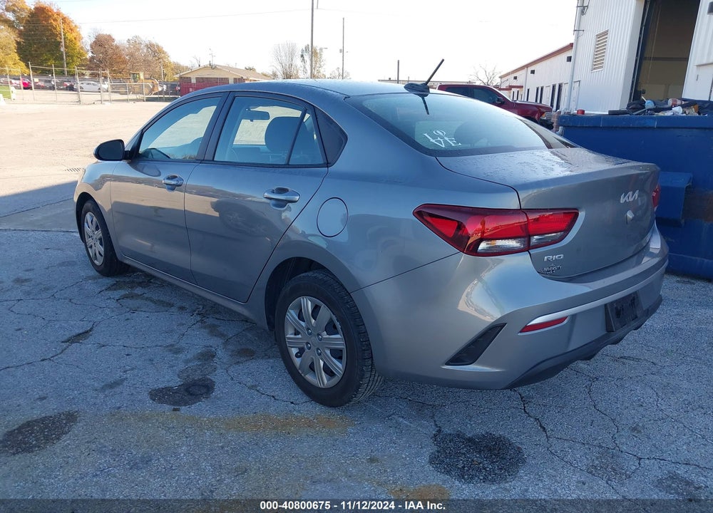 2023 KIA RIO S VIN: 3KPA24AD4PE588686