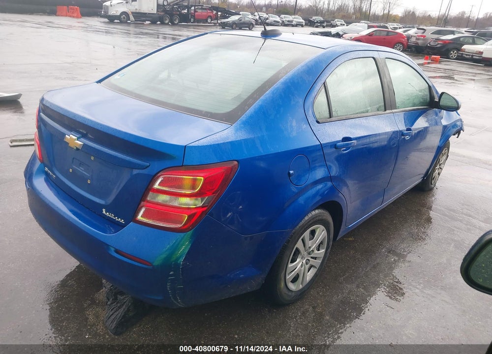 2017 CHEVROLET SONIC LS AUTO VIN: 1G1JB5SH0H4145891