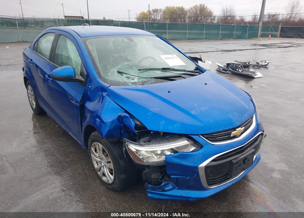 2017 CHEVROLET SONIC LS AUTO VIN: 1G1JB5SH0H4145891