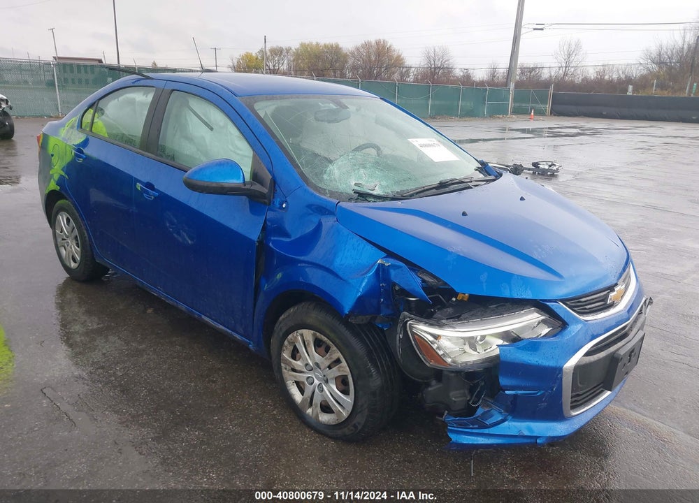 2017 CHEVROLET SONIC LS AUTO VIN: 1G1JB5SH0H4145891