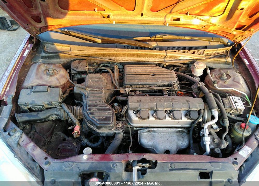 2004 HONDA CIVIC EX VIN: 2HGES26724H512314