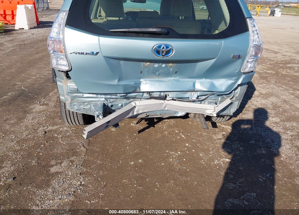 2014 TOYOTA PRIUS V FIVE VIN: JTDZN3EU5EJ007355