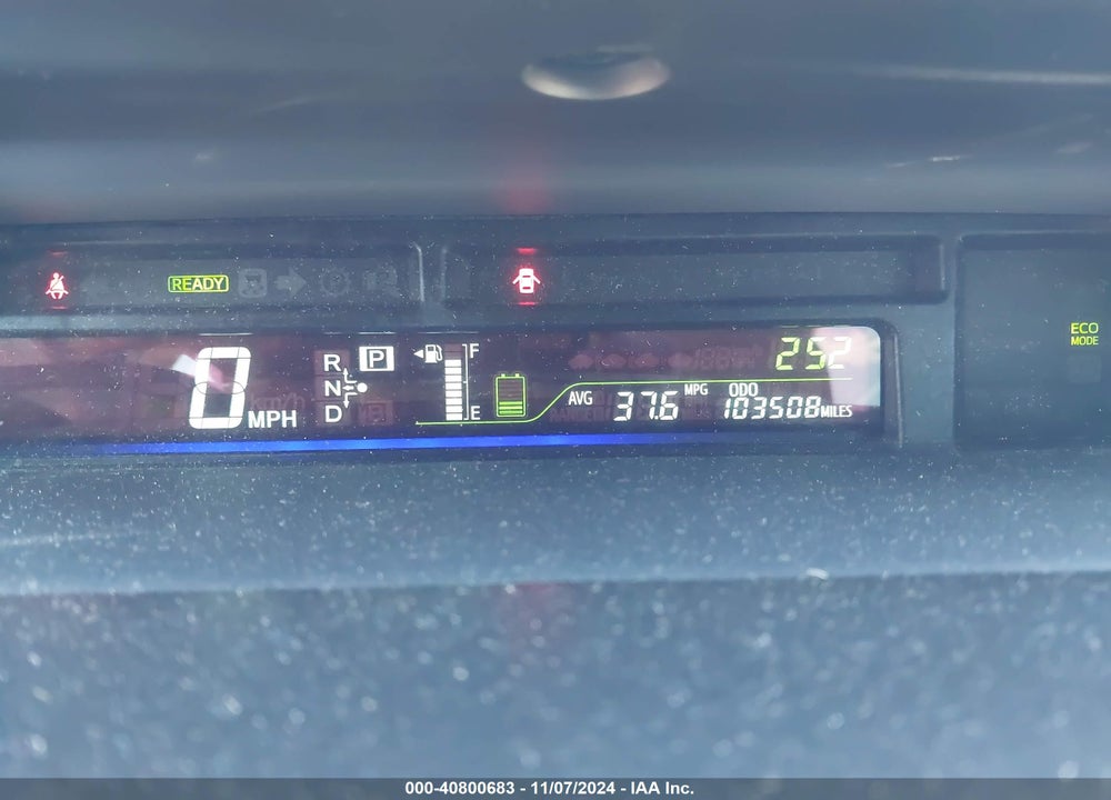 2014 TOYOTA PRIUS V FIVE VIN: JTDZN3EU5EJ007355
