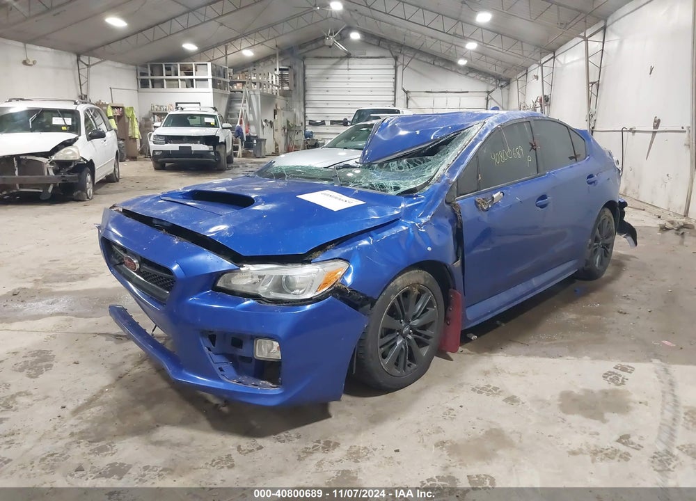 2015 SUBARU WRX VIN: JF1VA1A6XF9806921