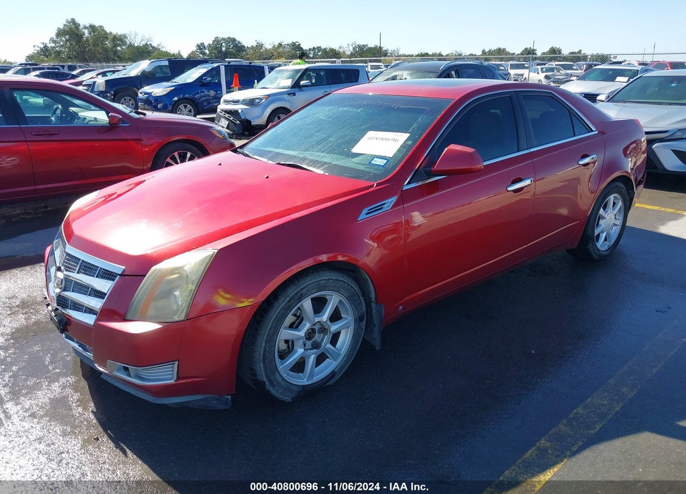 2008 CADILLAC CTS STANDARD VIN: 1G6DG577380178481