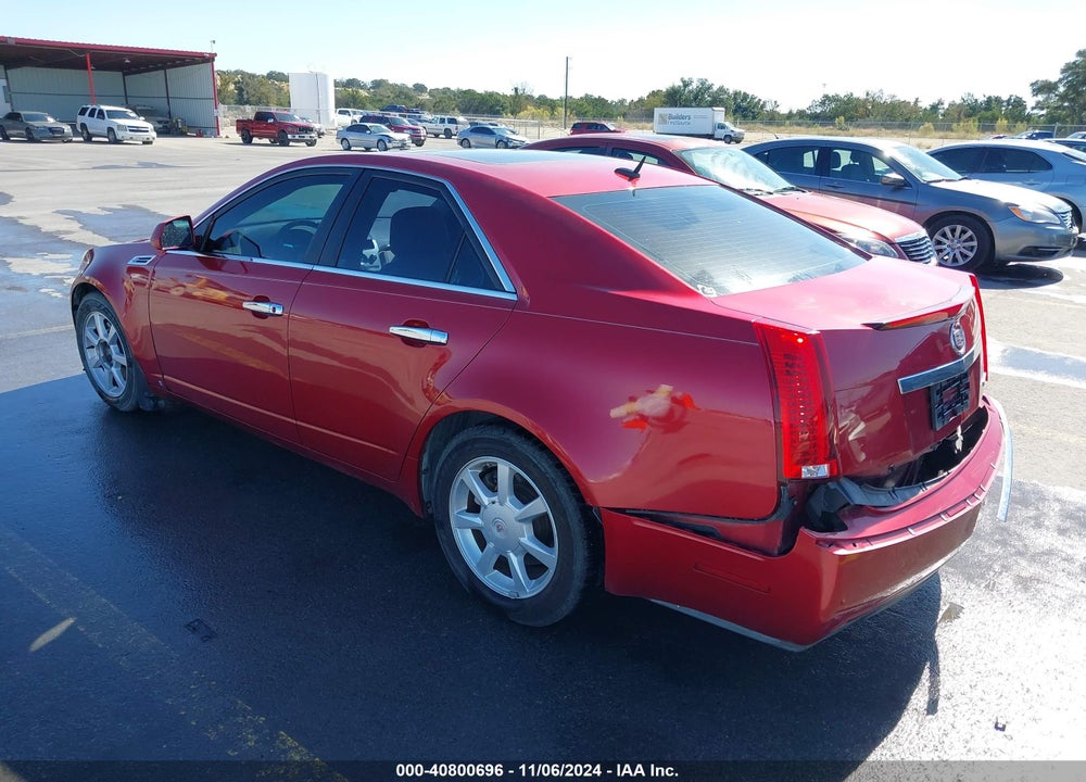2008 CADILLAC CTS STANDARD VIN: 1G6DG577380178481
