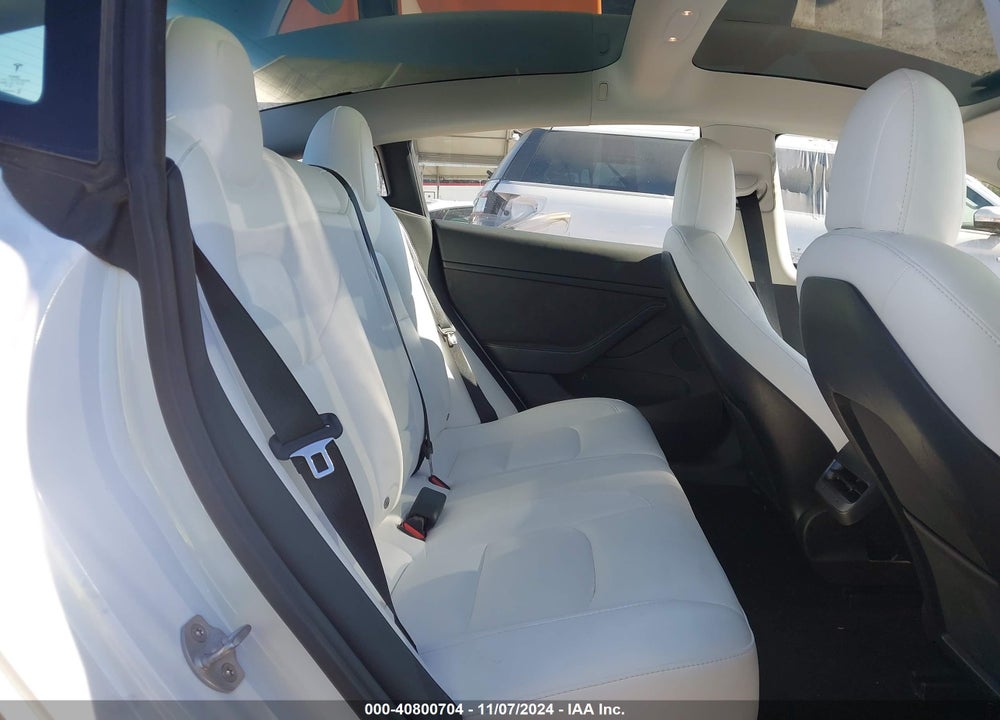 2022 TESLA MODEL 3 REAR-WHEEL DRIVE VIN: 5YJ3E1EA9NF362357