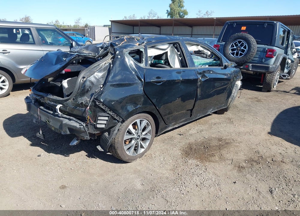 2016 HYUNDAI ACCENT SPORT VIN: KMHCU5AE6GU296522