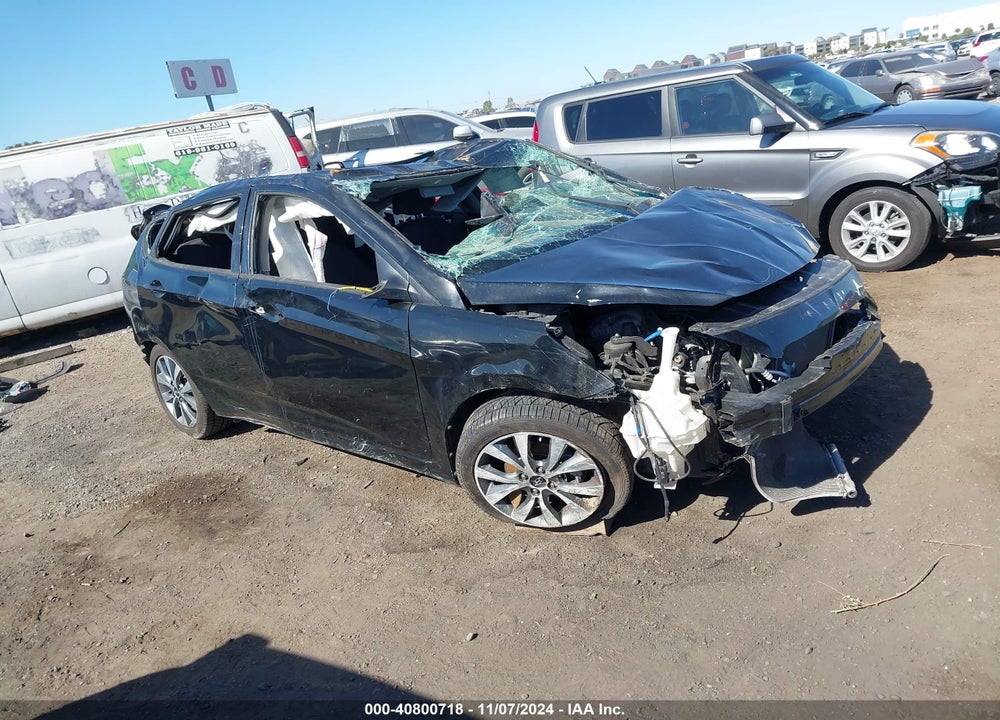 2016 HYUNDAI ACCENT SPORT VIN: KMHCU5AE6GU296522