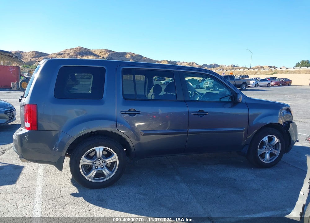 2015 HONDA PILOT EX VIN: 5FNYF3H45FB020975
