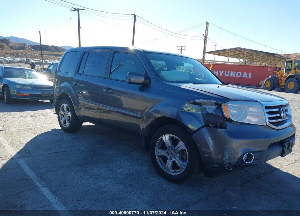 2015 HONDA PILOT EX VIN: 5FNYF3H45FB020975
