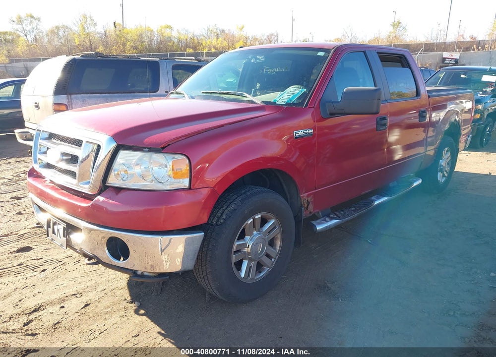 2008 FORD F-150 60TH ANNIVERSARY/FX4/KING RANCH/LARIAT/XLT VIN: 1FTPW14V28FC24341