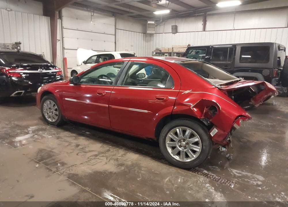 2004 CHRYSLER SEBRING LIMITED VIN: 1C3EL66R24N228648