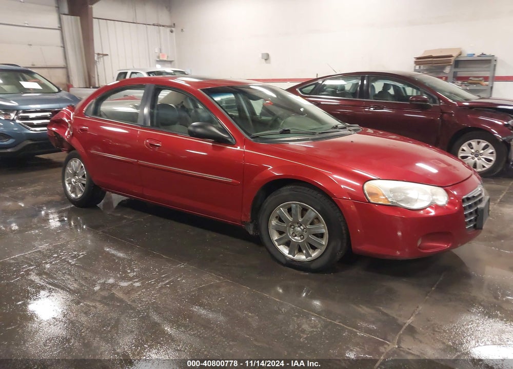 2004 CHRYSLER SEBRING LIMITED VIN: 1C3EL66R24N228648