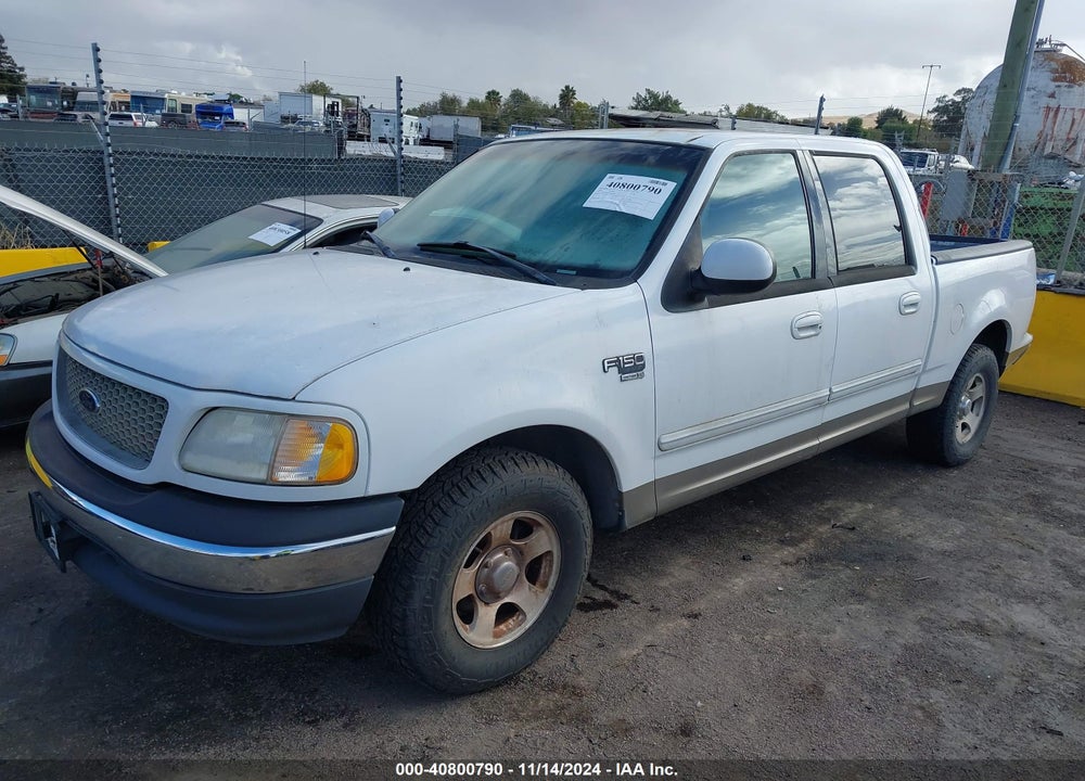 2001 FORD F-150 HARLEY-DAVIDSON EDITION/KING RANCH EDITION/LARIAT/XLT VIN: 1FTRW07W41KB02018