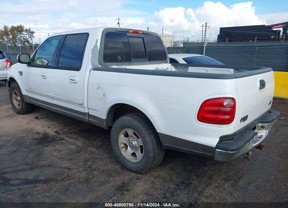2001 FORD F-150 HARLEY-DAVIDSON EDITION/KING RANCH EDITION/LARIAT/XLT VIN: 1FTRW07W41KB02018