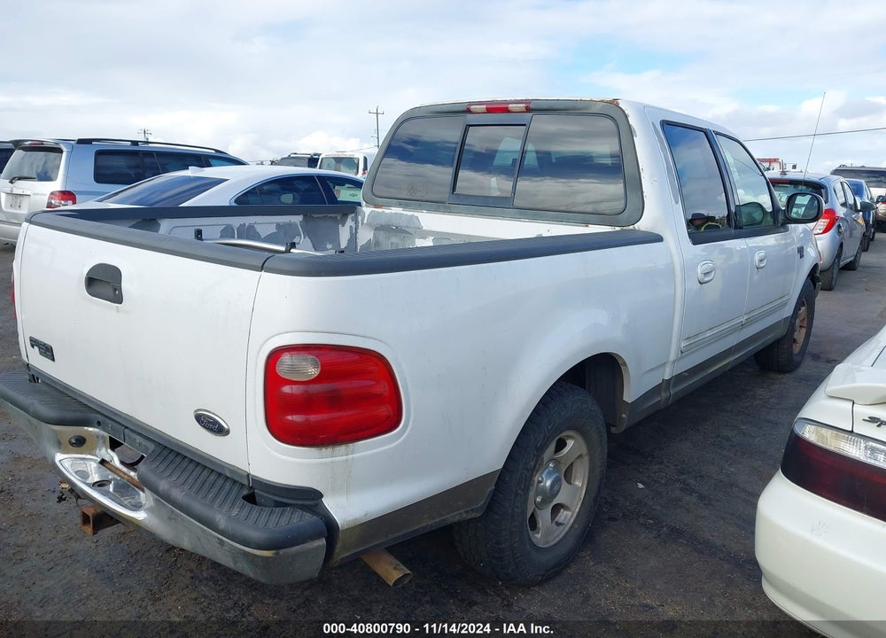 2001 FORD F-150 HARLEY-DAVIDSON EDITION/KING RANCH EDITION/LARIAT/XLT VIN: 1FTRW07W41KB02018
