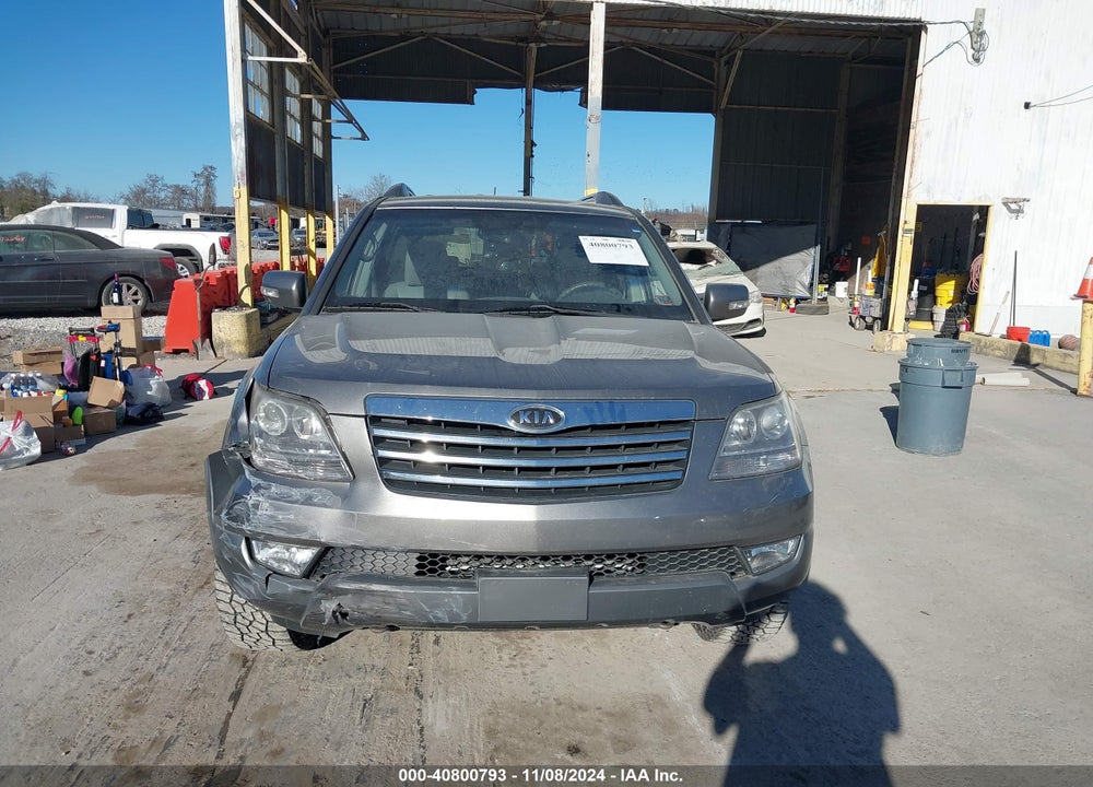 2009 KIA BORREGO EX V6 VIN: KNDJH741595039188