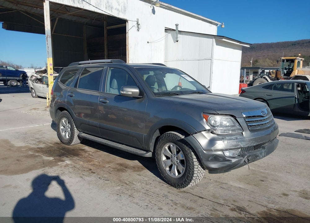 2009 KIA BORREGO EX V6 VIN: KNDJH741595039188