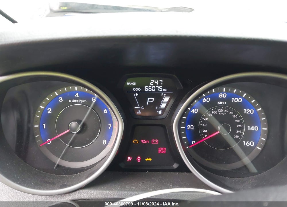 2013 HYUNDAI ELANTRA GLS VIN: KMHDH4AE1DU930432