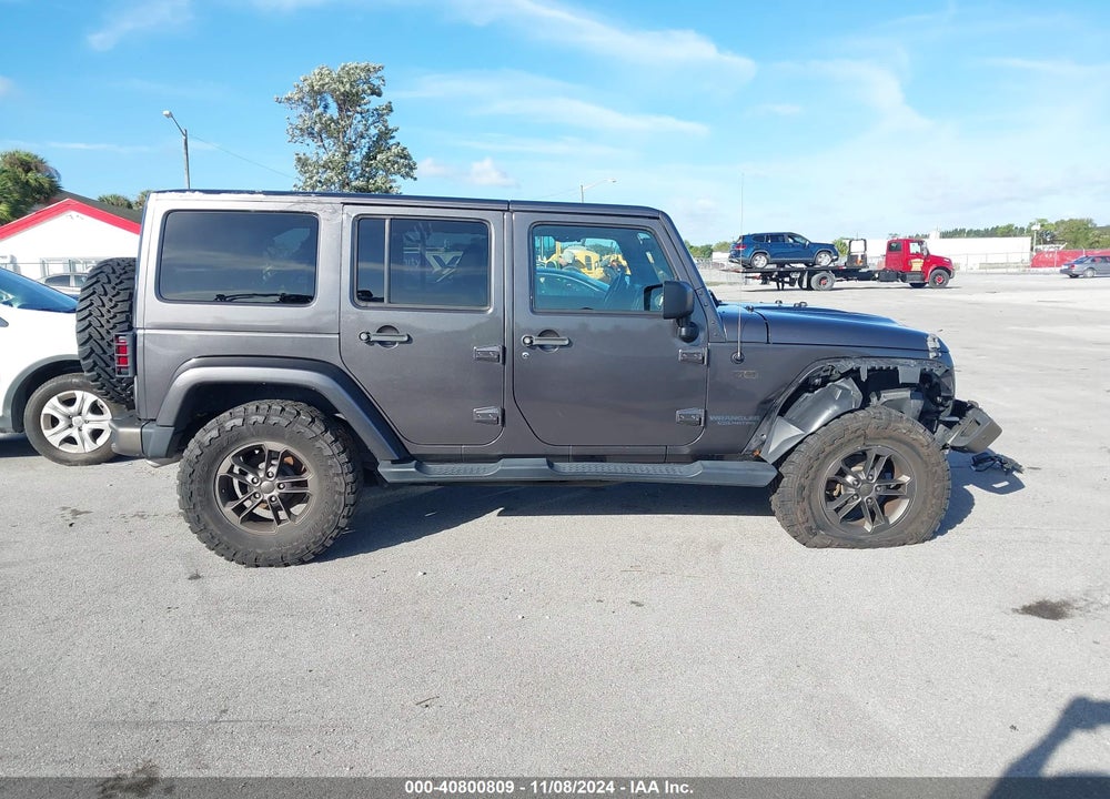 2016 JEEP WRANGLER UNLIMITED 75TH ANNIVERSARY VIN: 1C4BJWEG7GL229265