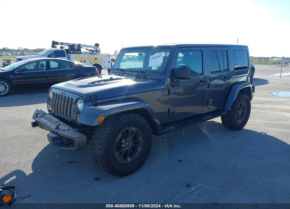2016 JEEP WRANGLER UNLIMITED 75TH ANNIVERSARY VIN: 1C4BJWEG7GL229265