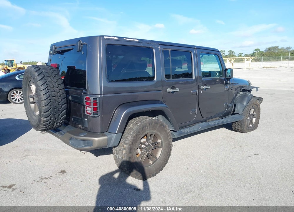 2016 JEEP WRANGLER UNLIMITED 75TH ANNIVERSARY VIN: 1C4BJWEG7GL229265