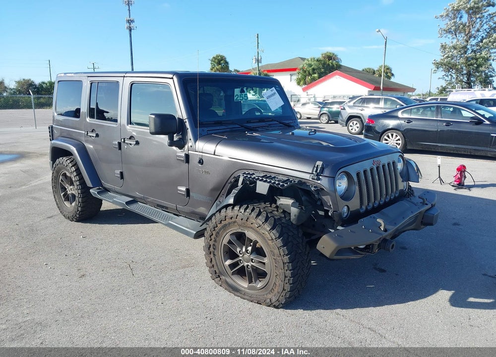 2016 JEEP WRANGLER UNLIMITED 75TH ANNIVERSARY VIN: 1C4BJWEG7GL229265
