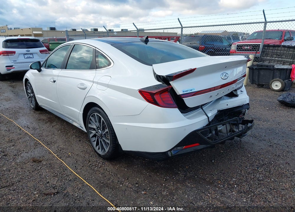 2022 HYUNDAI SONATA LIMITED VIN: KMHL34J2XNA203972