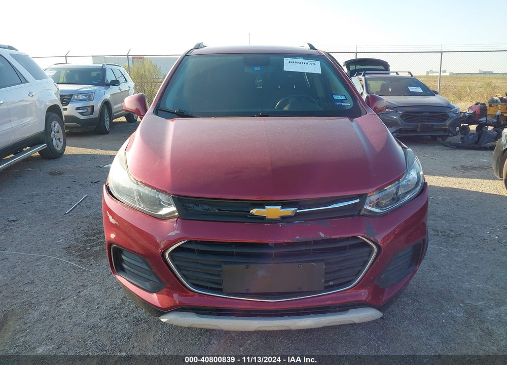 2019 CHEVROLET TRAX LT VIN: 3GNCJLSB2KL159643