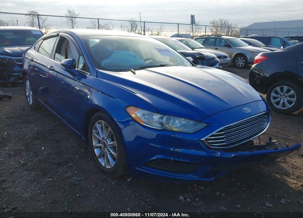 2017 FORD FUSION SE VIN: 3FA6P0H71HR220059