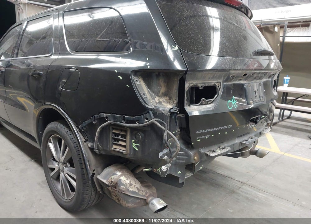 2013 DODGE DURANGO SXT VIN: 1C4RDJAG2DC565464