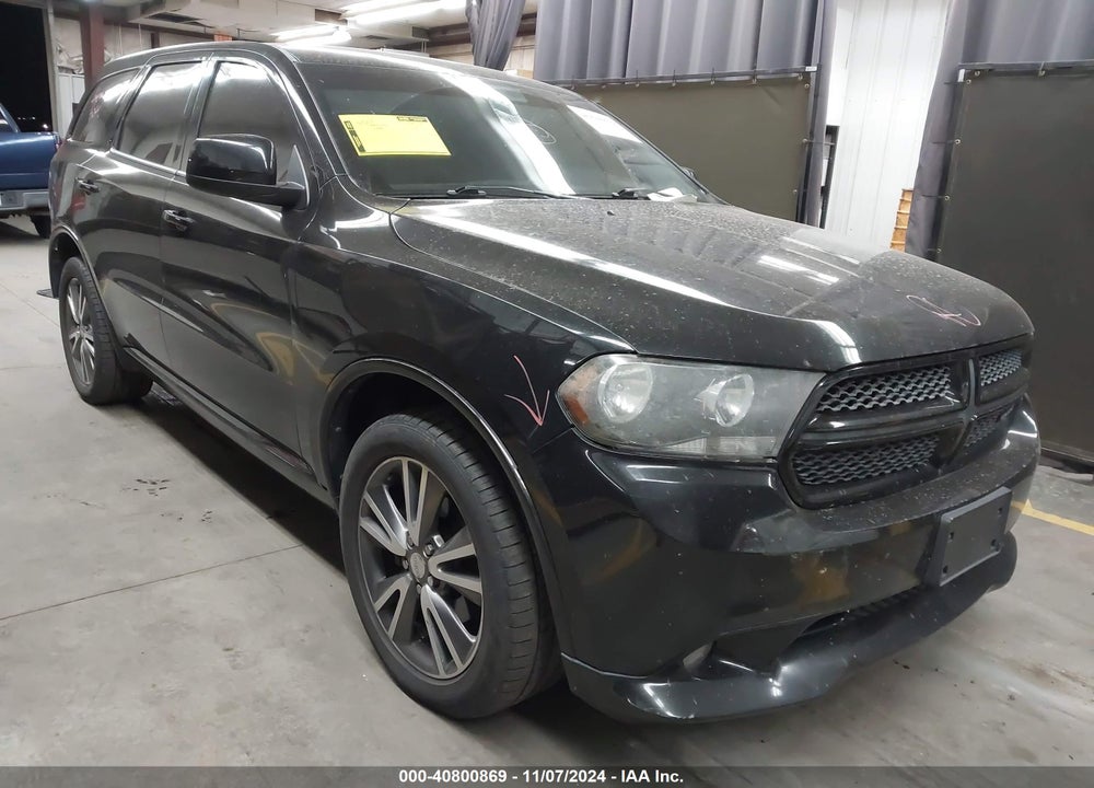 2013 DODGE DURANGO SXT VIN: 1C4RDJAG2DC565464