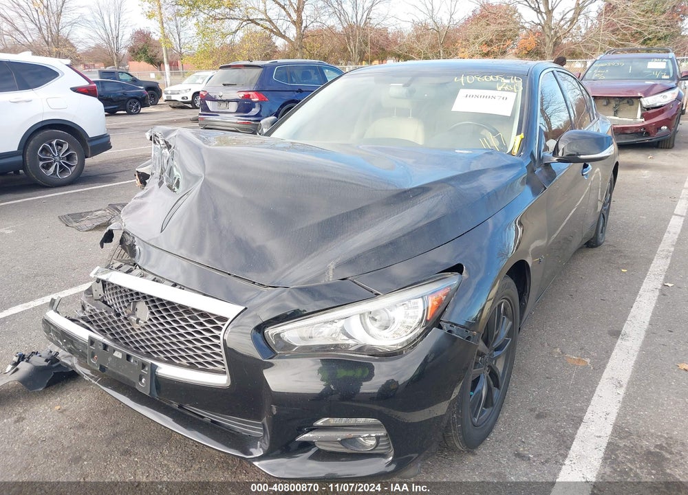 2015 INFINITI Q50 PREMIUM VIN: JN1BV7AR7FM409309