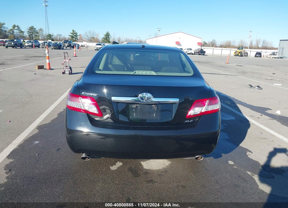 2010 TOYOTA CAMRY XLE V6 VIN: 4T1BK3EK8AU110749