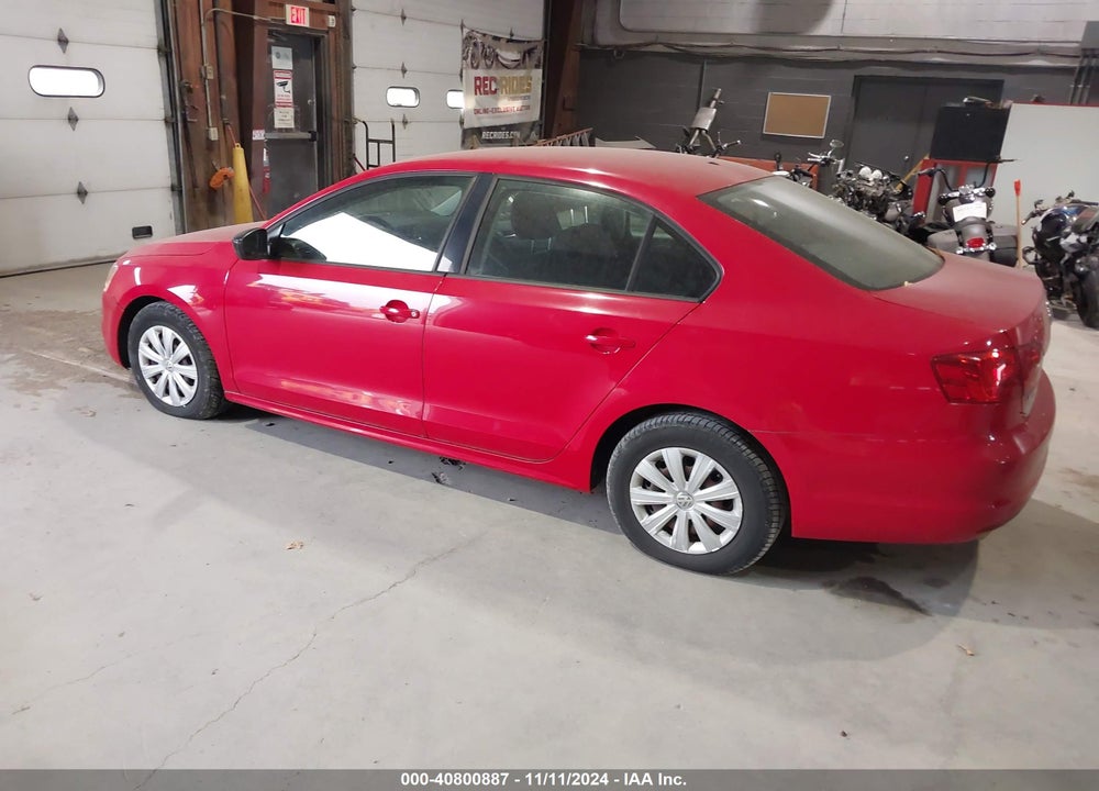 2013 VOLKSWAGEN JETTA 2.0L S VIN: 3VW2K7AJ2DM383281