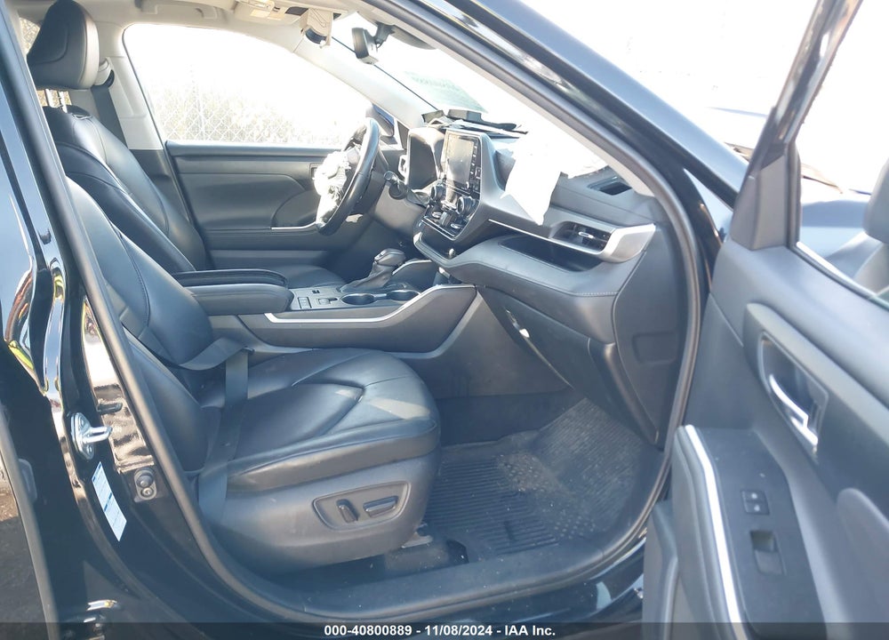 2021 TOYOTA HIGHLANDER HYBRID XLE VIN: 5TDHBRCH7MS521352