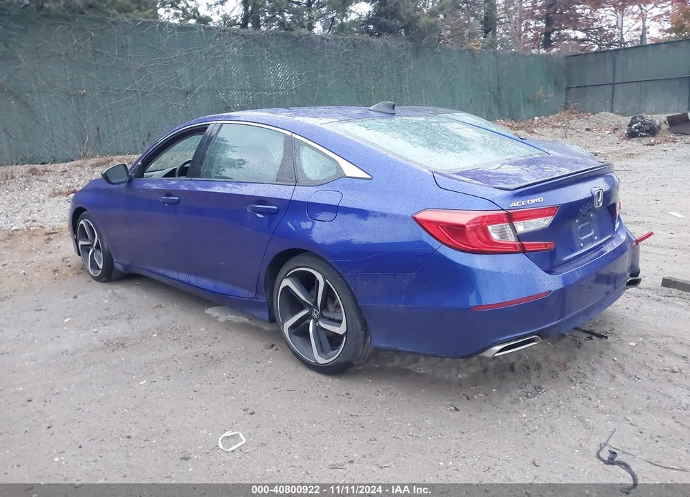 2021 HONDA ACCORD SPORT SPECIAL EDITION VIN: 1HGCV1F4XMA068144