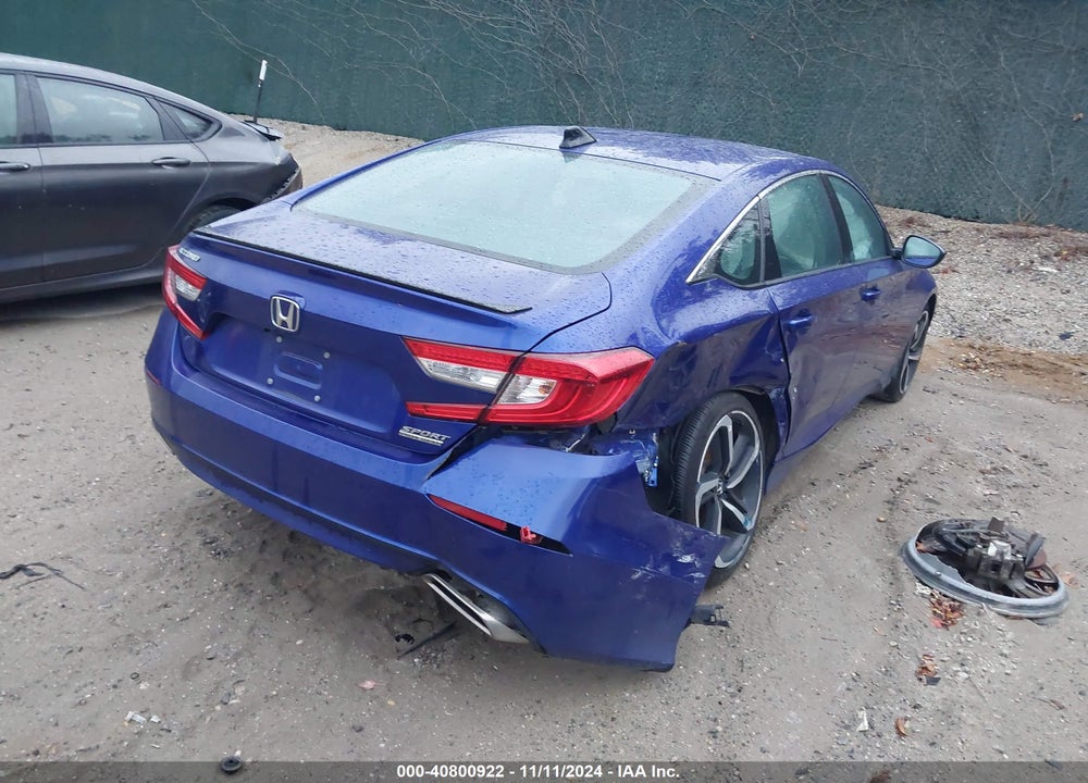 2021 HONDA ACCORD SPORT SPECIAL EDITION VIN: 1HGCV1F4XMA068144