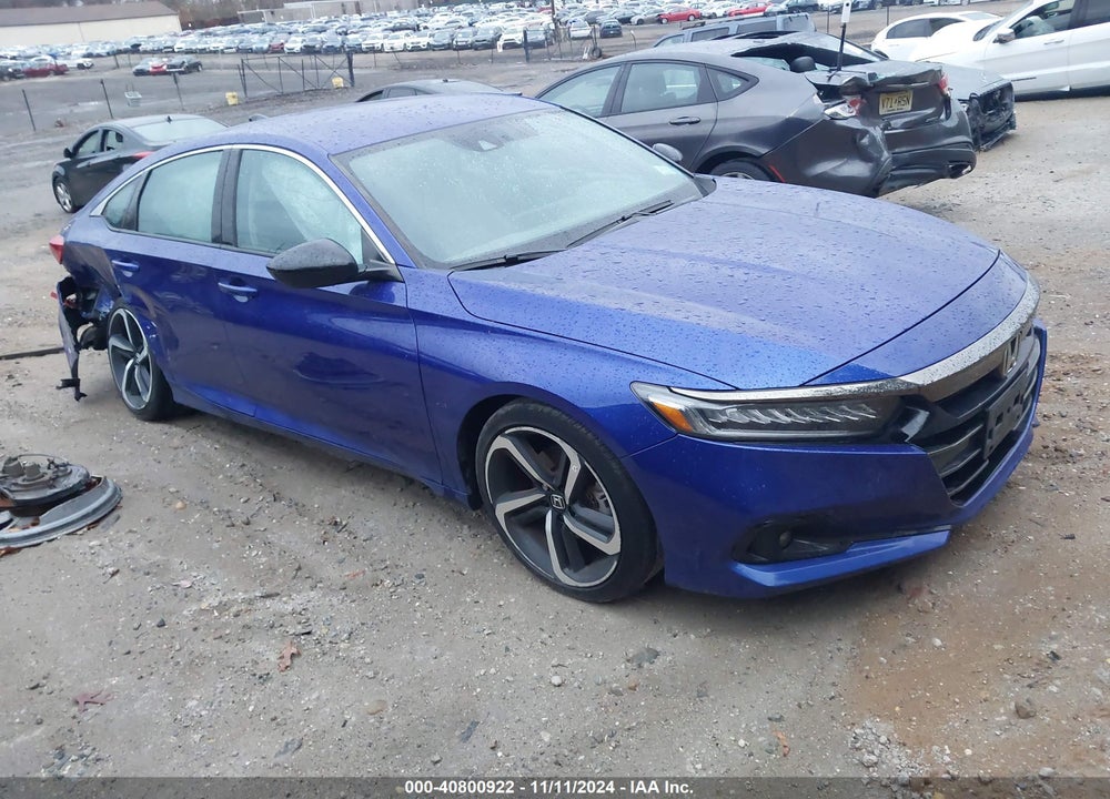 2021 HONDA ACCORD SPORT SPECIAL EDITION VIN: 1HGCV1F4XMA068144