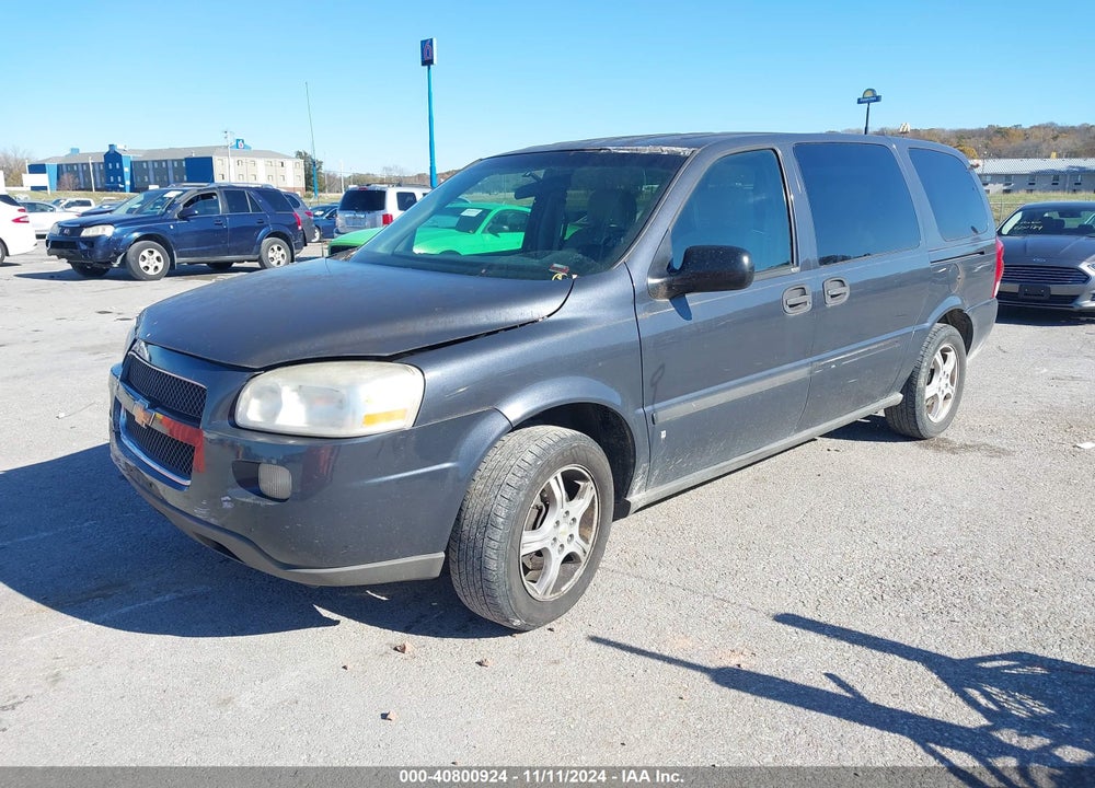 2008 CHEVROLET UPLANDER LS VIN: 1GNDV23168D103518