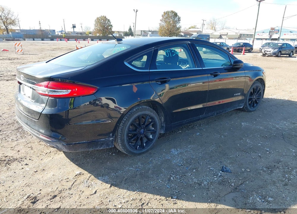 2017 FORD FUSION HYBRID VIN: 3FA6P0LU6HR314967