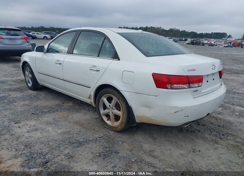 2008 HYUNDAI SONATA LIMITED V6/SE V6 VIN: 5NPEU46F28H355411