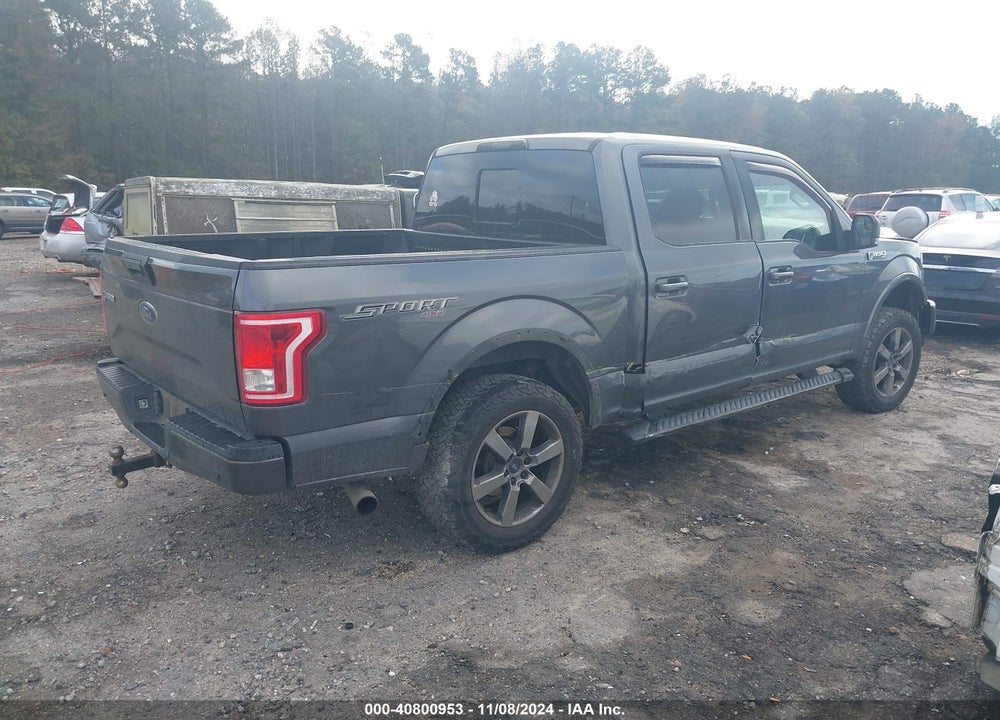2016 FORD F-150 XLT VIN: 1FTEW1EP2GFD17186
