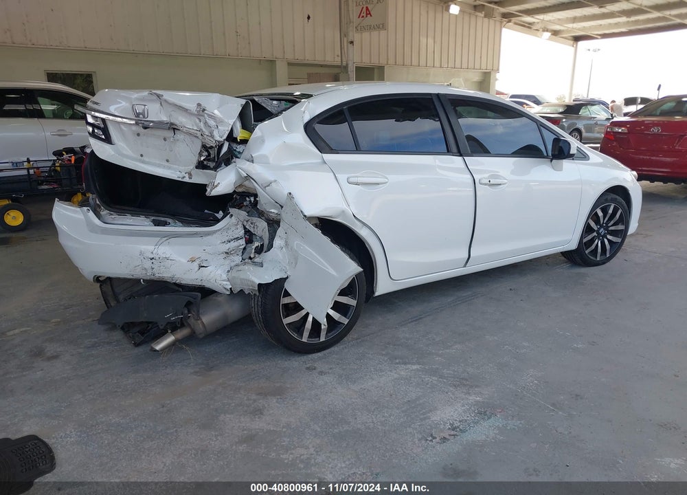 2014 HONDA CIVIC EX-L VIN: 19XFB2F91EE073589
