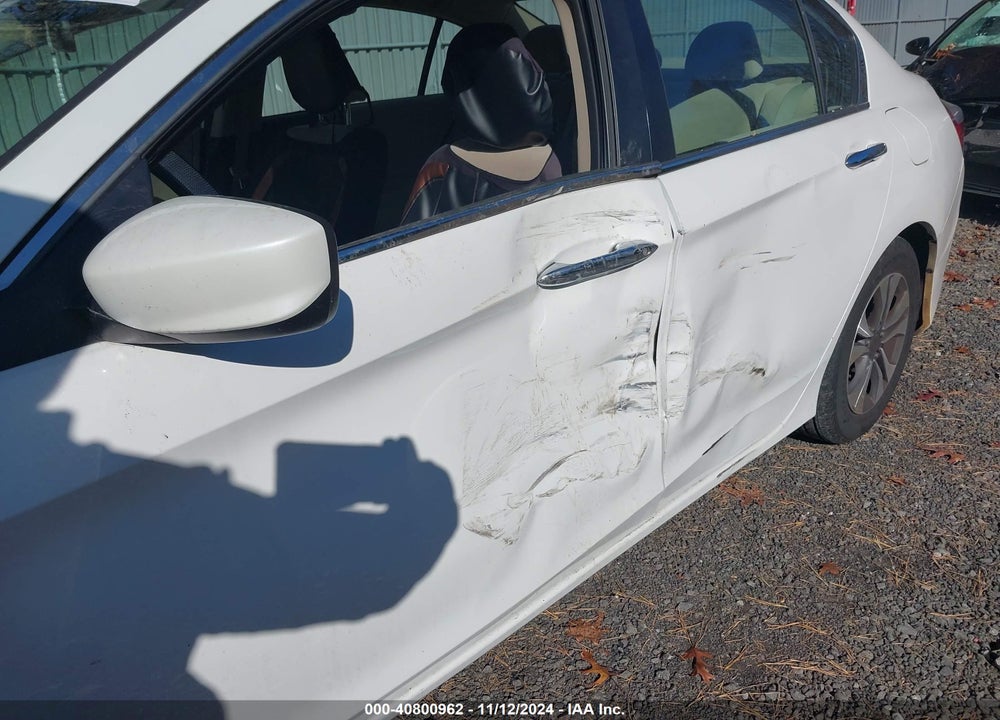 2013 HONDA ACCORD LX VIN: 1HGCR2F36DA022876