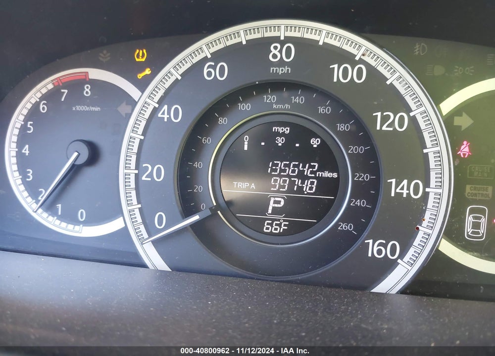 2013 HONDA ACCORD LX VIN: 1HGCR2F36DA022876