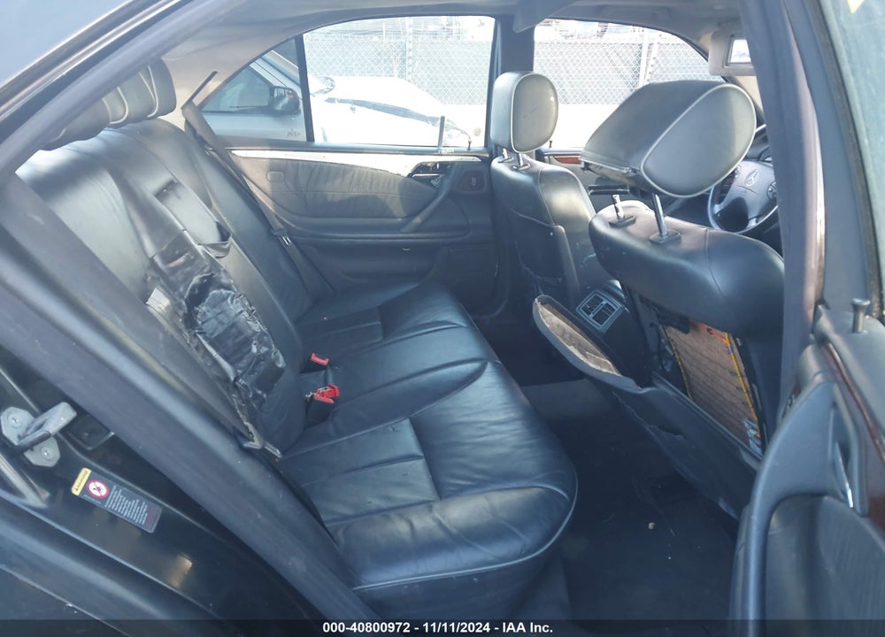 2001 MERCEDES-BENZ E 320 VIN: WDBJF65J61B336800