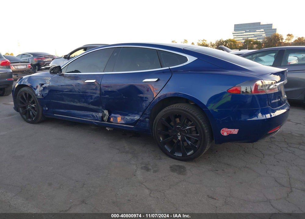 2018 TESLA MODEL S 100D/75D/P100D VIN: 5YJSA1E21JF249786