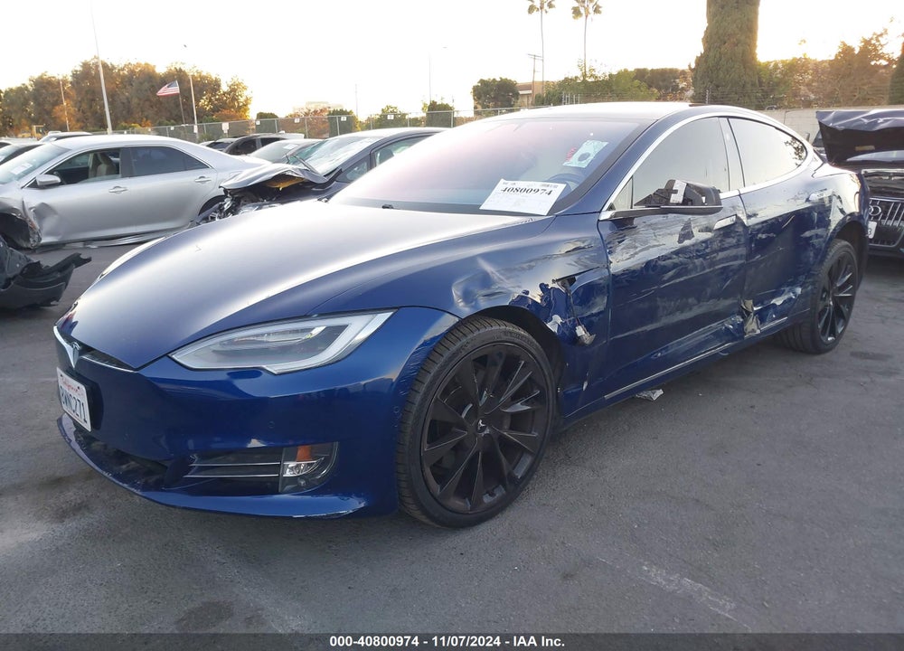 2018 TESLA MODEL S 100D/75D/P100D VIN: 5YJSA1E21JF249786